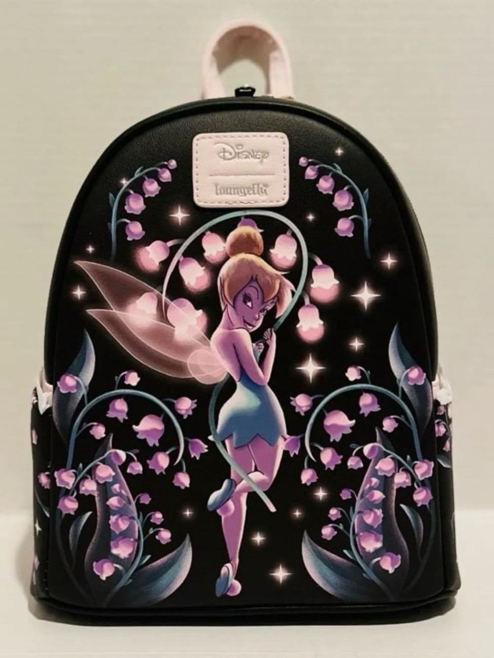 Loungefly Disney NWT Peter Pan Tinker Bell Floral Mini Backpack